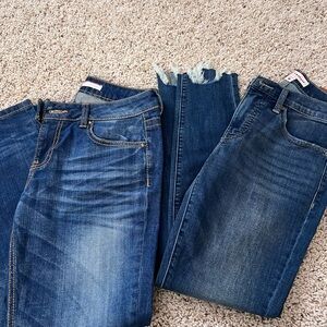 Lucky Brand Dark Blue Ankle Jeans